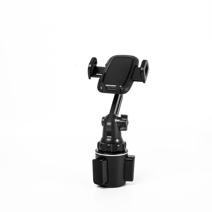 Car Cup Holder Phone Mount, Adjustable 360° Rotation, Secure Grip Stand