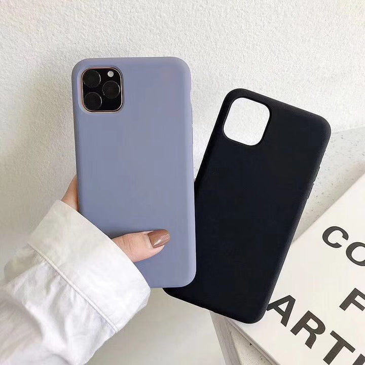 Full Cover Pro Silicone Hybrid Case: Durable Protection with Slim Design and Precise Cutouts for iPhone 11 Pro (5.8 in)