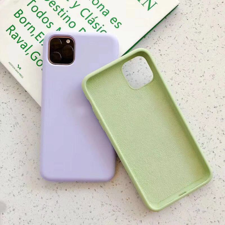 Full Cover Pro Silicone Hybrid Case: Durable Protection with Slim Design and Precise Cutouts for iPhone 11 Pro (5.8 in)