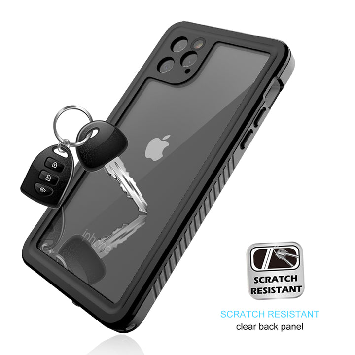 Waterproof IP68 Snowproof Shockproof Heavy Duty Case with Built-In Screen Protector and Easy Access, Compatible with iPhone 11 Pro Max 6.5