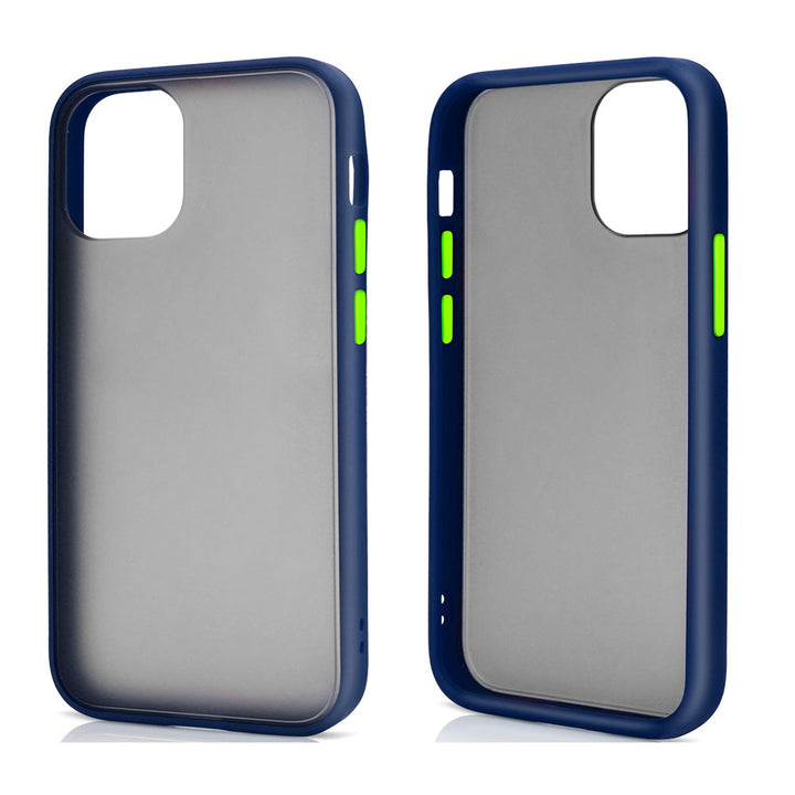 Slim Matte Hybrid Bumper Case with 360 Protection for Apple iPhone 13 Pro Max (6.7)