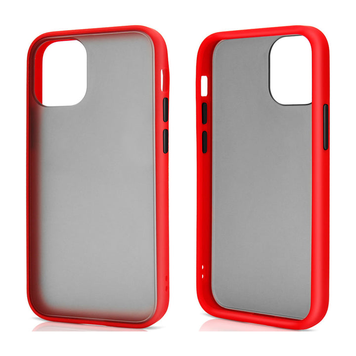 Slim Matte Hybrid Bumper Case with 360 Protection for Apple iPhone 13 Pro Max (6.7)