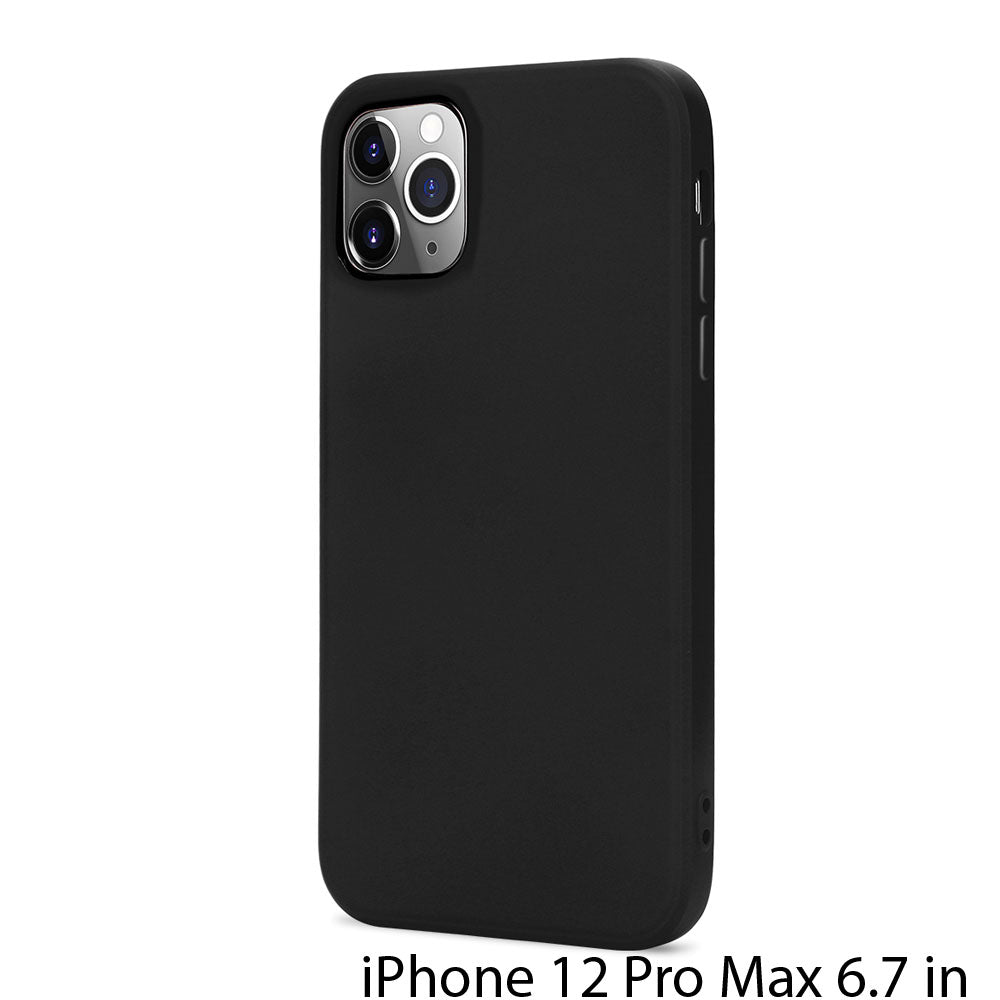 Slim Pro Silicone Full Corner Protection Case for iPhone 12 Pro Max 6.7 inch - Shockproof, Anti-Scratch, Comfortable Grip (iPhone 12 Pro Max)