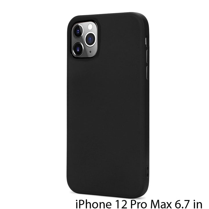 Slim Pro Silicone Full Corner Protection Case for iPhone 12 Pro Max 6.7 inch - Shockproof, Anti-Scratch, Comfortable Grip (iPhone 12 Pro Max)