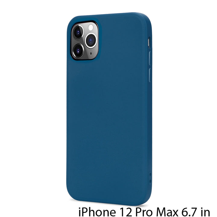 Slim Pro Silicone Full Corner Protection Case for iPhone 12 Pro Max 6.7 inch - Shockproof, Anti-Scratch, Comfortable Grip (iPhone 12 Pro Max)