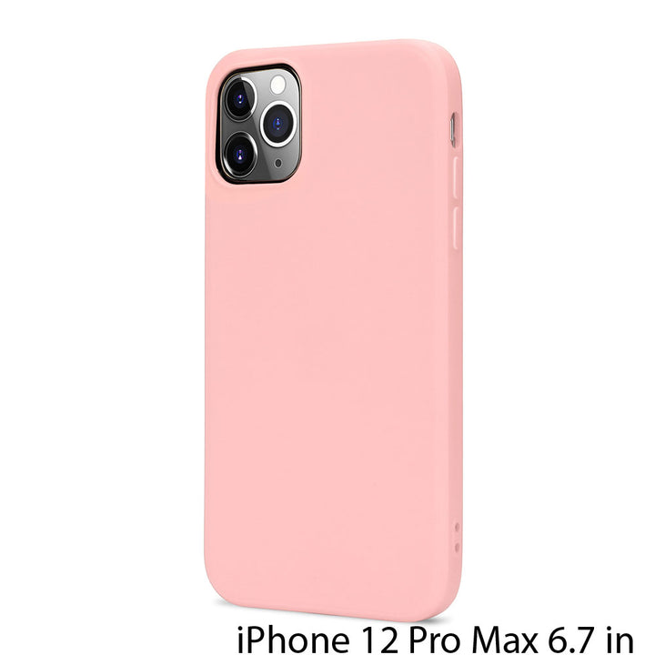 Slim Pro Silicone Full Corner Protection Case for iPhone 12 Pro Max 6.7 inch - Shockproof, Anti-Scratch, Comfortable Grip (iPhone 12 Pro Max)