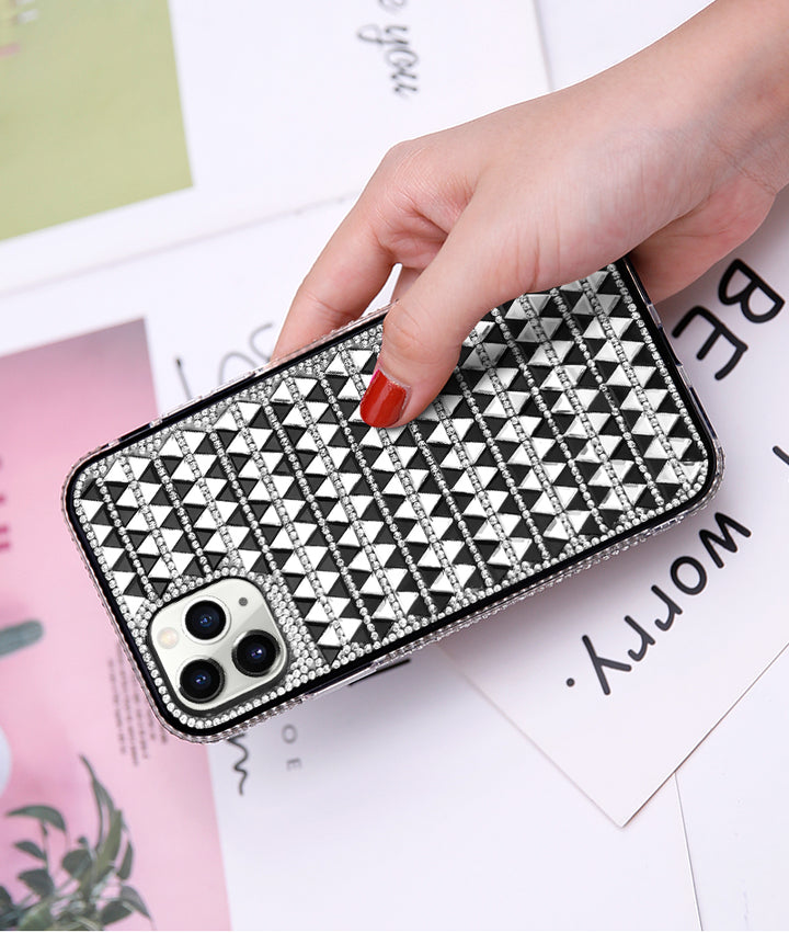 Diamond Gradient Bling Glitter Shiny Rhinestone Case for Apple iPhone 13 Mini [5.4]