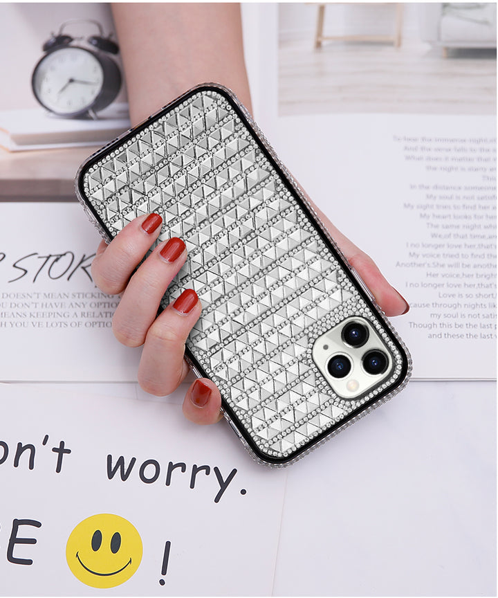 Diamond Gradient Bling Glitter Shiny Rhinestone Case for Apple iPhone 13 Mini [5.4]