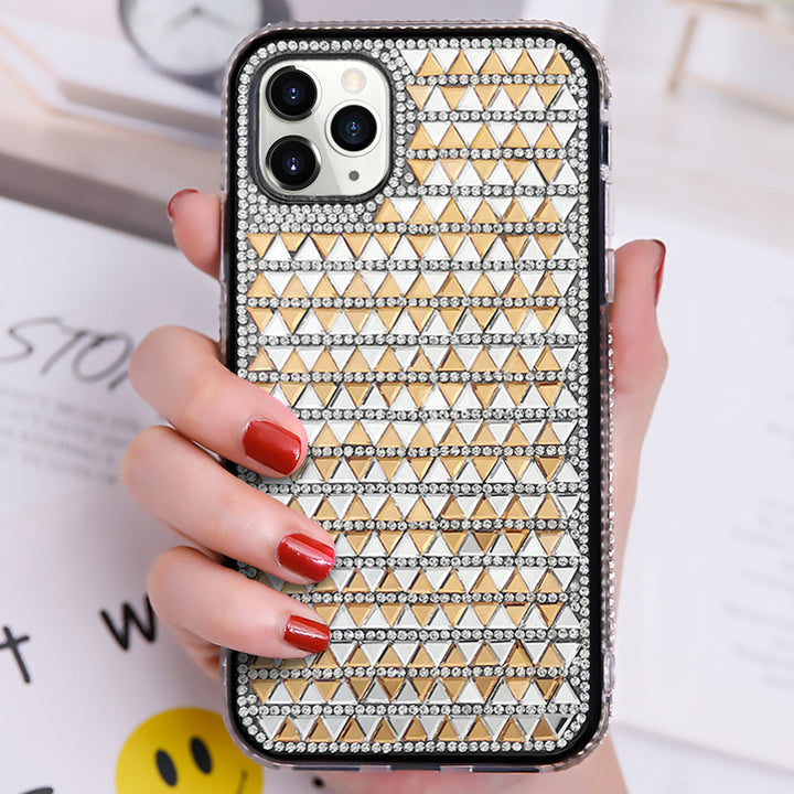 Diamond Gradient Bling Glitter Shiny Rhinestone Case for Apple iPhone 13 Mini [5.4]