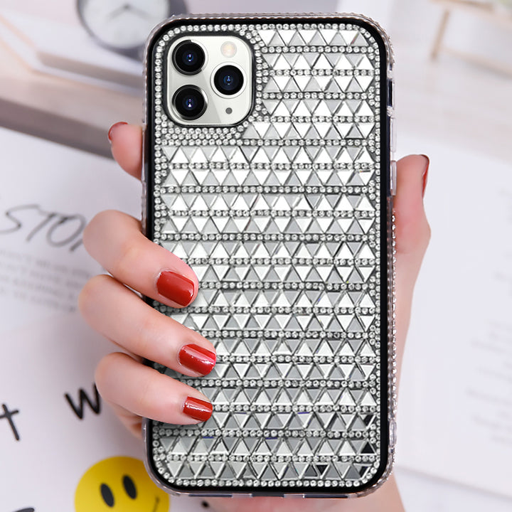 Diamond Gradient Bling Glitter Shiny Rhinestone Case - Eye-Catching, Protective & Lightweight for Apple iPhone 13 (6.1)