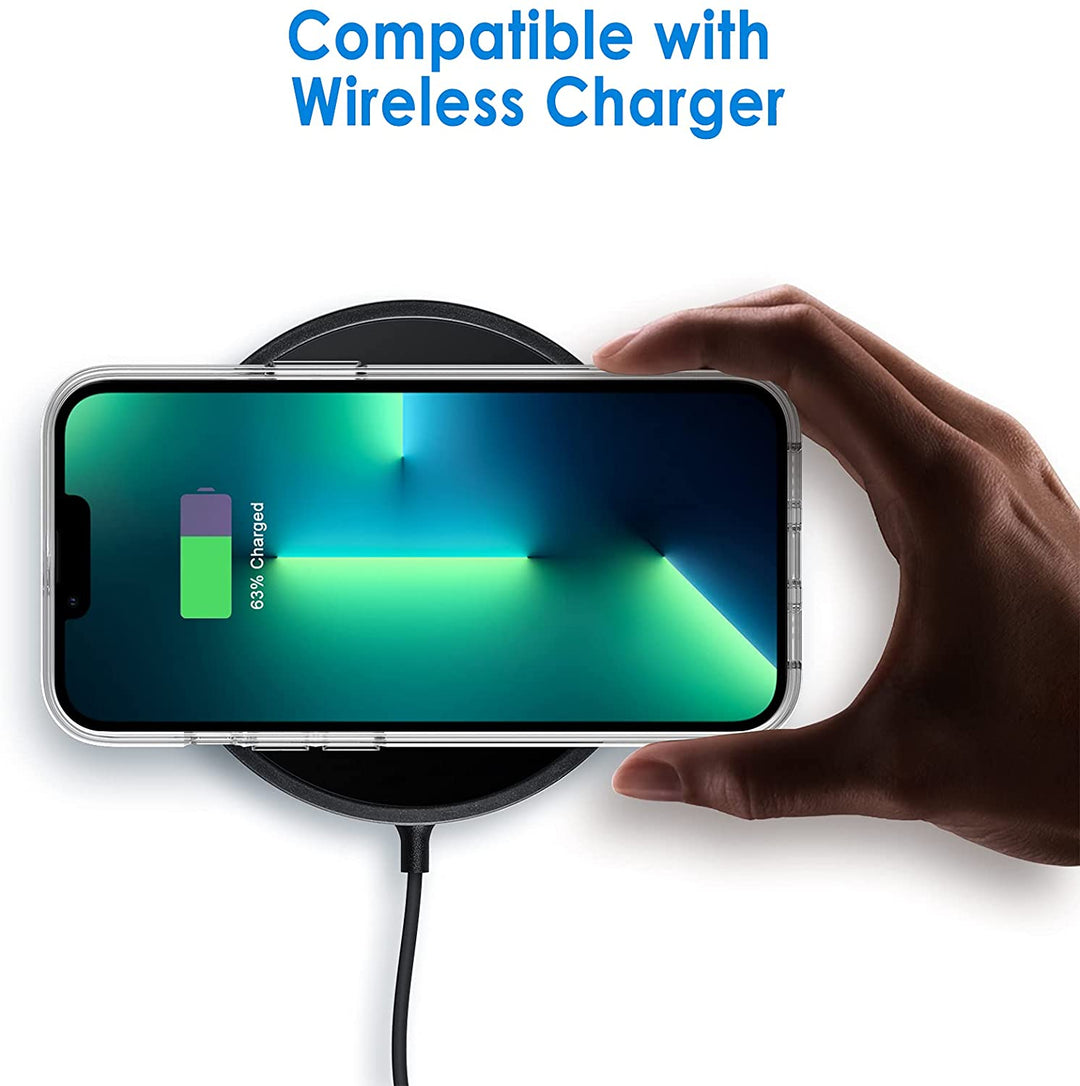 Clear Anti-Scratch Shockproof Silicone Drop Protection Case, Extra Protection, Accessible Controls, Apple iPhone 13 Pro
