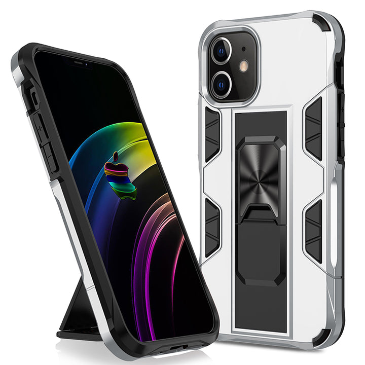 Military Grade Armor Protection Stand Magnetic Feature Case for iPhone 12 Mini 5.4