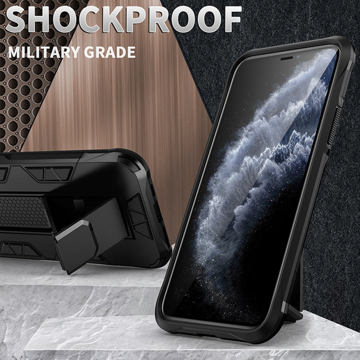 Military Grade Armor Protection Stand Magnetic Feature Case for iPhone 12 Mini 5.4