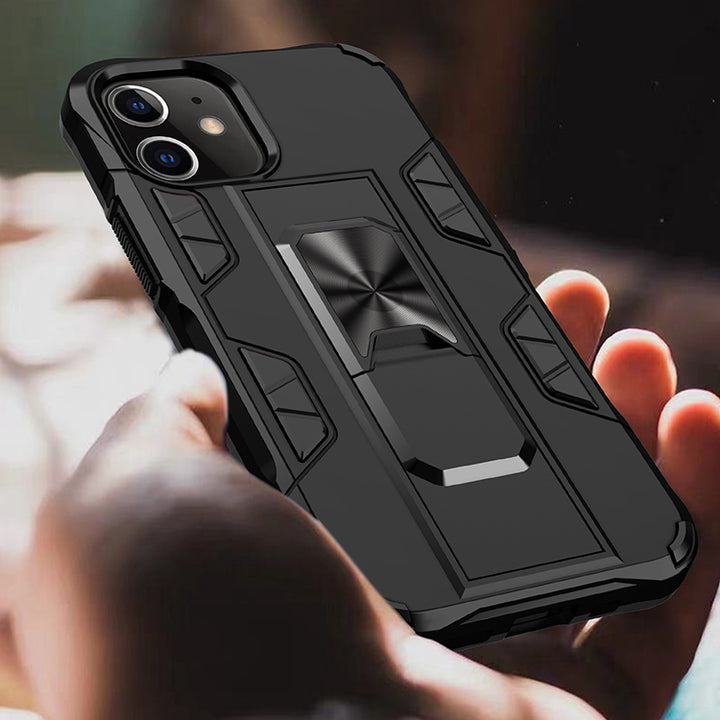 Military Grade Armor Protection Stand Magnetic Feature Case for iPhone 12 Mini 5.4