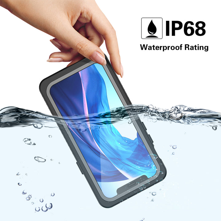 Waterproof IP68 Snowproof Shockproof Heavy Duty Case with Built-In Screen Protector for Apple iPhone 12 Pro Max 6.7 - 360 Protection (iPhone 12 Pro Max)