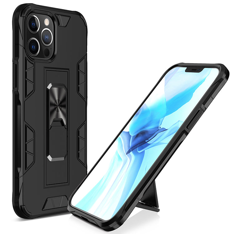 Military Grade Armor Protection Stand Magnetic Feature Case for iPhone 12 Pro Max 6.7 - Shockproof, Anti-Scratch, Precise Cutouts (iPhone 12 Pro Max)