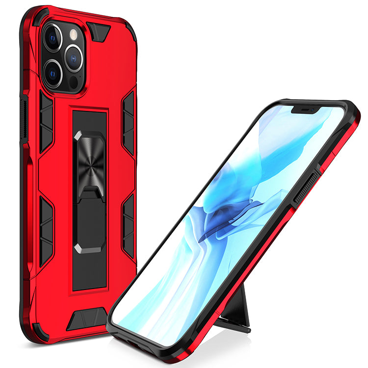 Military Grade Armor Protection Stand Magnetic Feature Case for iPhone 12 Pro Max 6.7 - Shockproof, Anti-Scratch, Precise Cutouts (iPhone 12 Pro Max)