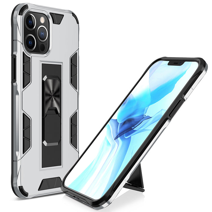 Military Grade Armor Protection Stand Magnetic Feature Case for iPhone 12 Pro Max 6.7 - Shockproof, Anti-Scratch, Precise Cutouts (iPhone 12 Pro Max)