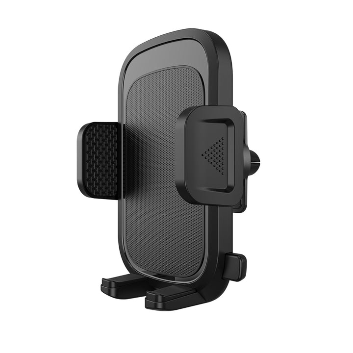 Secure Clip-On Adjustable Cradle Air Vent Clip Car Phone Holder Mount with 360° Rotation, Silicone Cushion