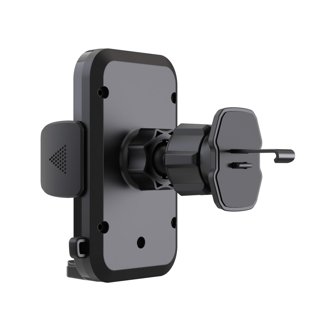Secure Clip-On Adjustable Air Vent Car Phone Holder, Cradle Mount for Smartphones, Hands-Free Car Accessory