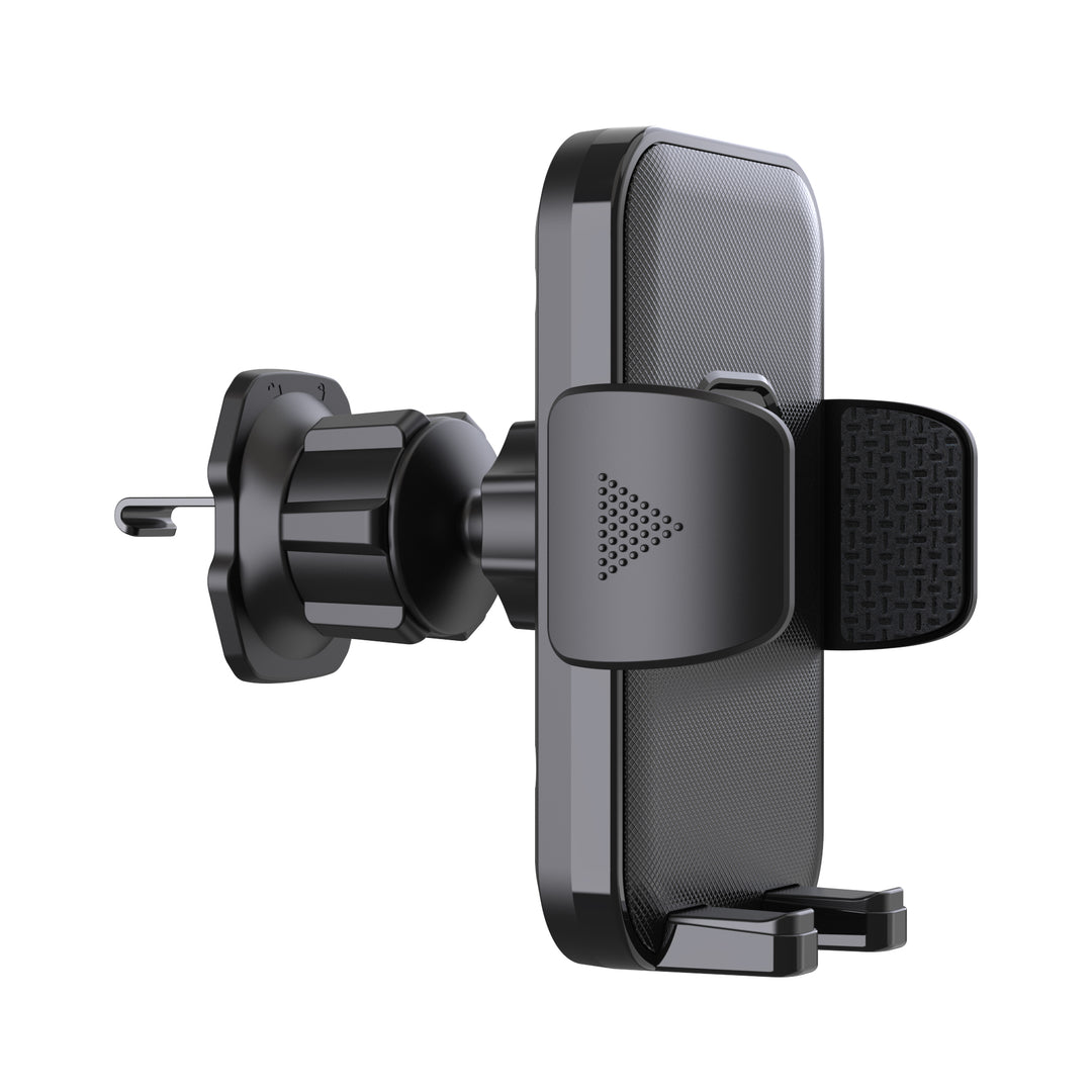 Secure Clip-On Adjustable Air Vent Car Phone Holder, Cradle Mount for Smartphones, Hands-Free Car Accessory
