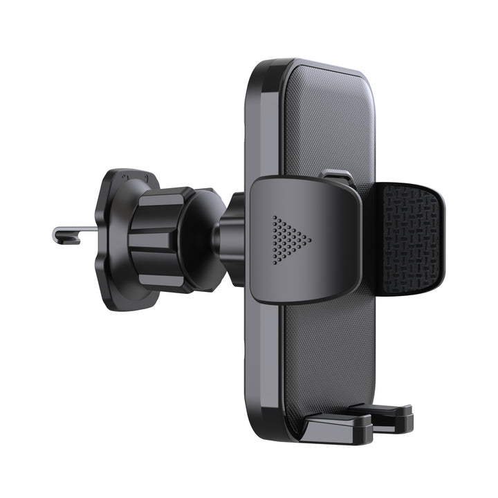 Secure Clip-On Adjustable Air Vent Car Phone Holder, Cradle Mount for Smartphones, Hands-Free Car Accessory