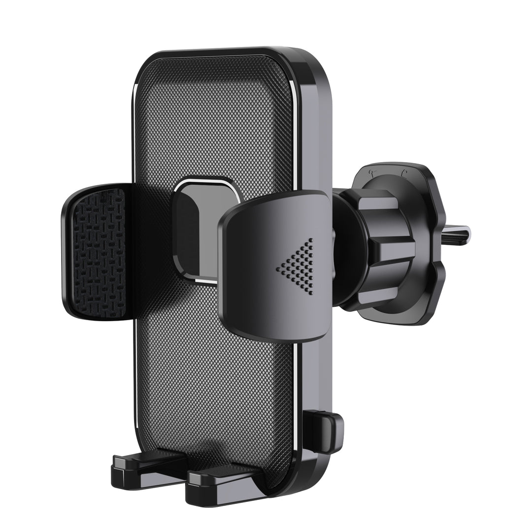 Secure Clip-On Adjustable Air Vent Car Phone Holder, Cradle Mount for Smartphones, Hands-Free Car Accessory