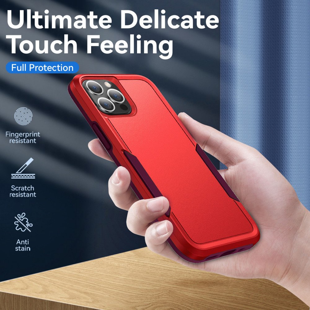 Heavy Duty Strong Armor Hybrid Trailblazer Case Cover with Dual Layer Protection, Shockproof and Slim Design, Compatible with iPhone 11 Pro Max [6.7]