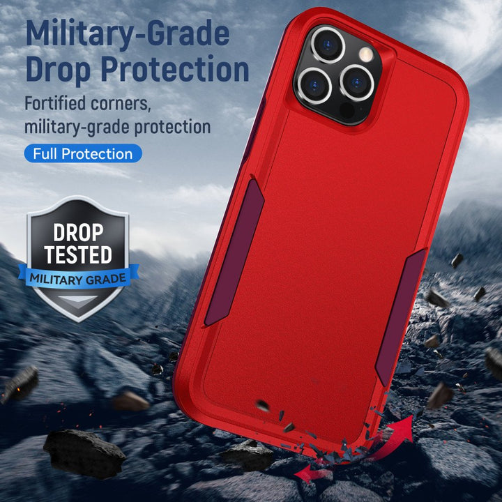 Heavy Duty Strong Armor Hybrid Trailblazer Case Cover with Dual Layer Protection, Shockproof and Slim Design, Compatible with iPhone 11 Pro Max [6.7]