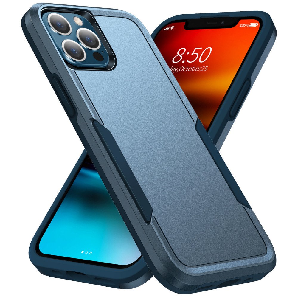 Heavy Duty Strong Armor Hybrid Trailblazer Case Cover with Dual Layer Protection, Shockproof and Slim Design, Compatible with iPhone 11 Pro Max [6.7]