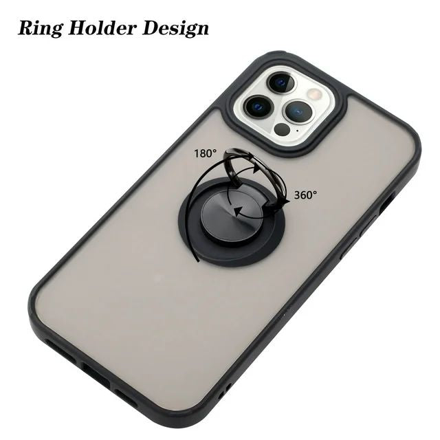 Tuff Slim Armor Hybrid Ring Stand Case for Apple iPhone 15 Pro