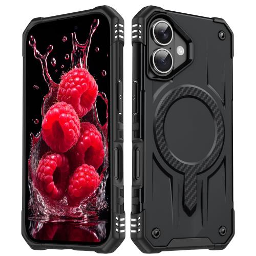 Full Body Super MagSafe Military Grade Heavy Duty Shockproof Protection Case with Magnetic Kickstand for Apple iPhone 16