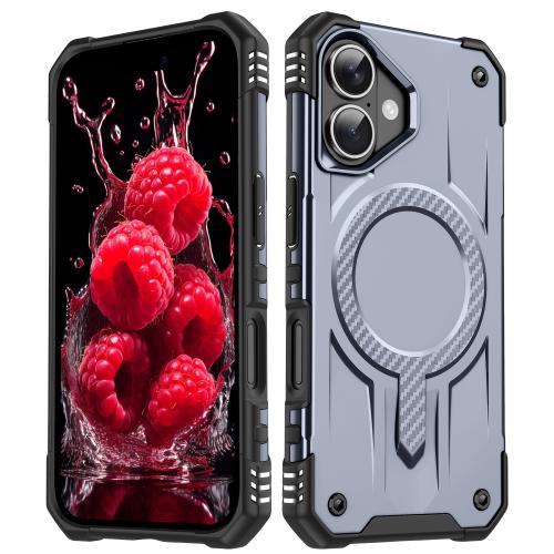 Full Body Super MagSafe Military Grade Heavy Duty Shockproof Protection Case with Magnetic Kickstand for Apple iPhone 16