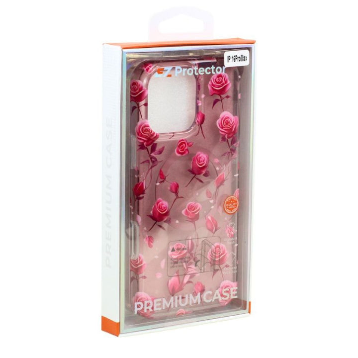 Slim Vibrant Flower Design Phone Case with MagSafe Charging & Edge-to-Edge Pattern for Apple iPhone 16 Pro Max