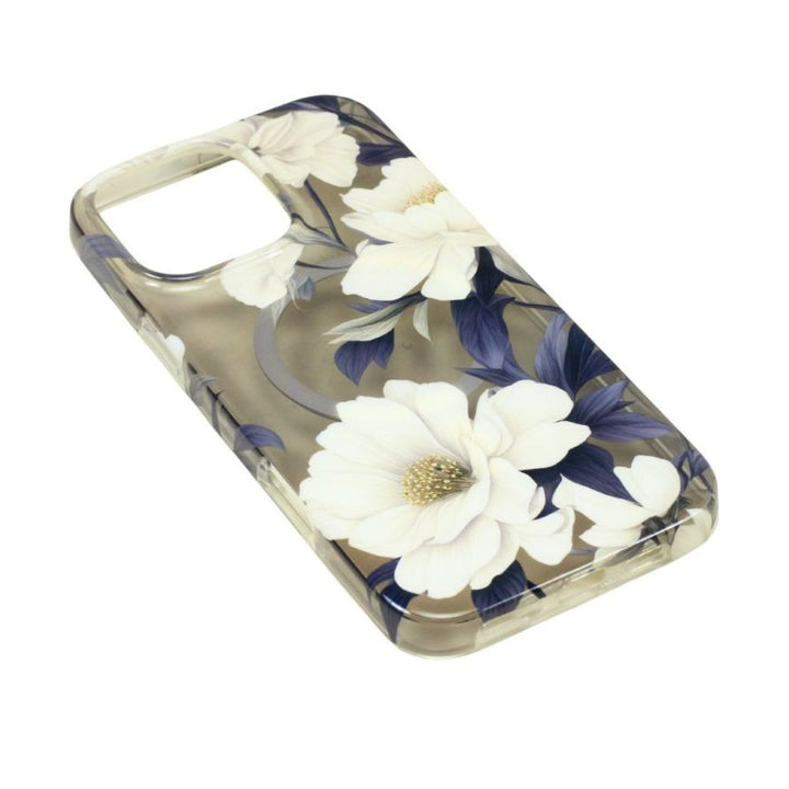 Slim Vibrant Flower Design Phone Case with MagSafe Charging & Edge-to-Edge Pattern for Apple iPhone 16 Pro Max