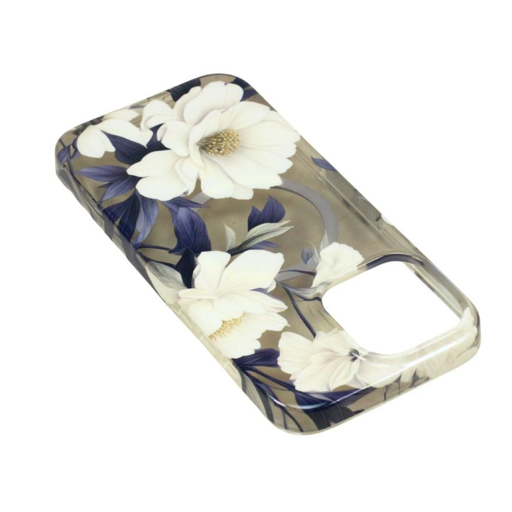 Slim Vibrant Flower Design Phone Case with MagSafe Charging & Edge-to-Edge Pattern for Apple iPhone 16 Pro Max