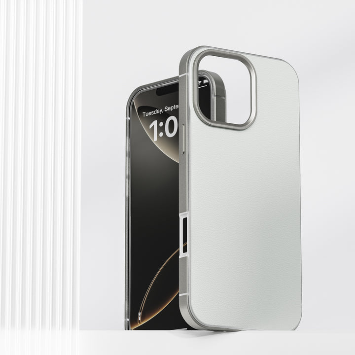 Slim Elegant Luxury PU Leather Shockproof MagSafe Protection Phone Case for Apple iPhone 16 Pro Max
