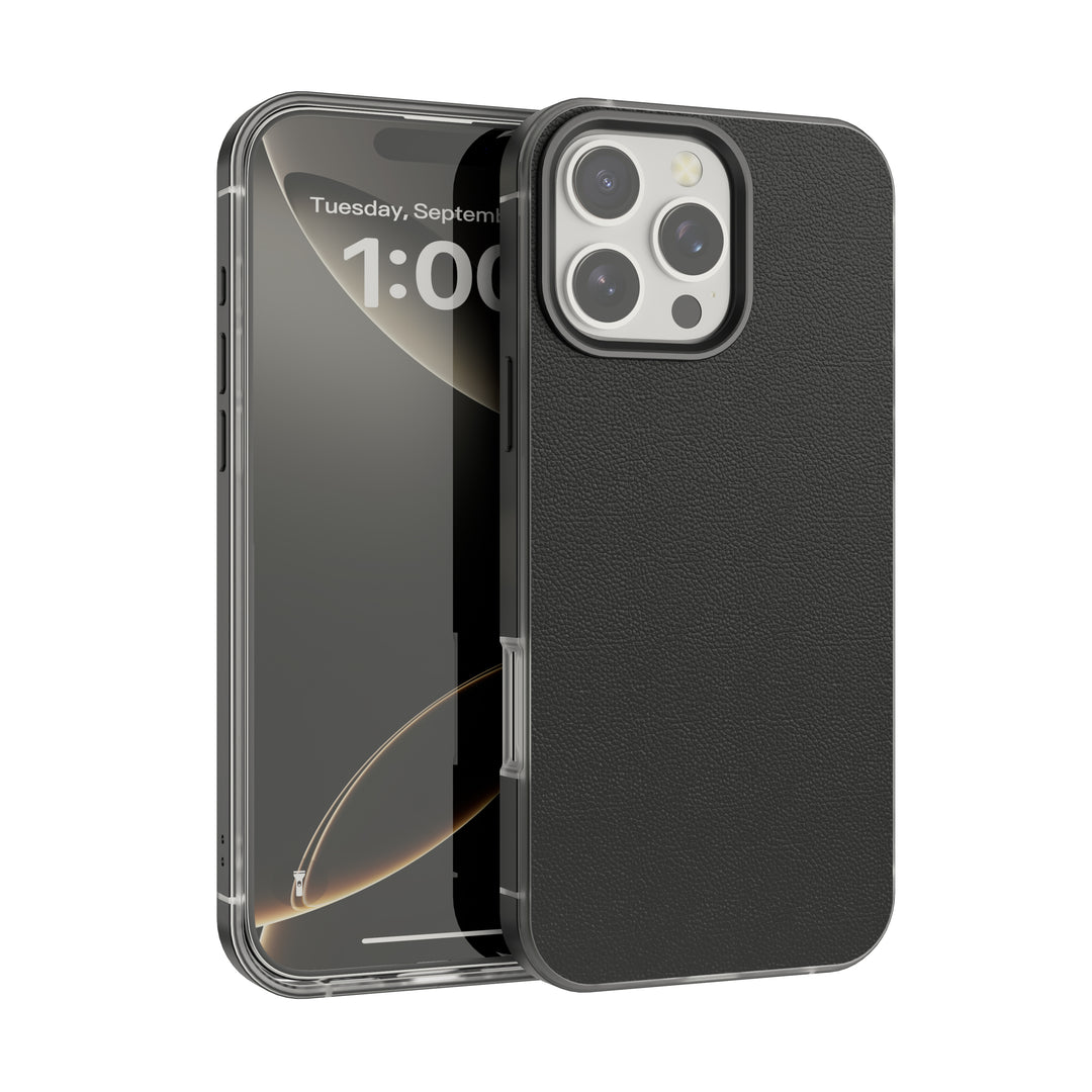Slim Elegant Luxury PU Leather Shockproof MagSafe Protection Phone Case for Apple iPhone 16 Pro Max