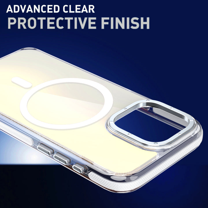 Stylish Two-Tone Neon Bumper MagSafe Magnetic Cover Case, Modern Bumper Protection, Magnetic Fit, for iPhone 16 Pro