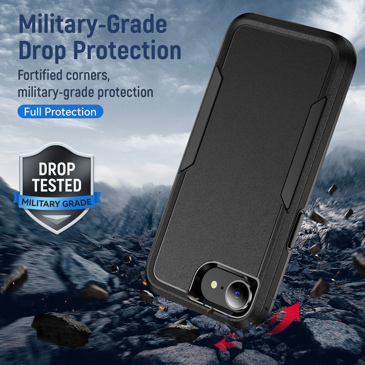 Heavy Duty Strong Armor Hybrid Trailblazer Case Cover, Shockproof, Full Body Protective, Wireless Charging - Apple iPhone 16e