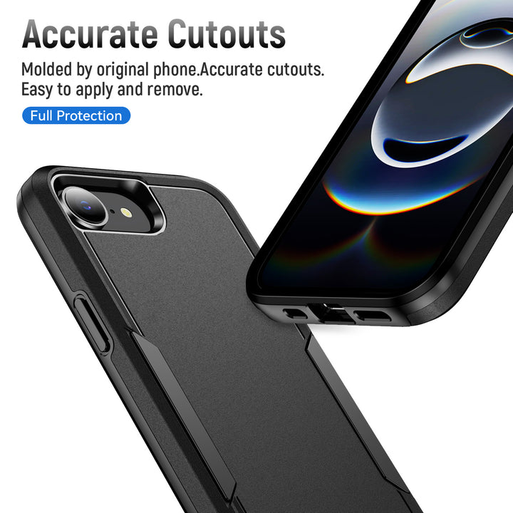 Heavy Duty Strong Armor Hybrid Trailblazer Case Cover, Shockproof, Full Body Protective, Wireless Charging - Apple iPhone 16e