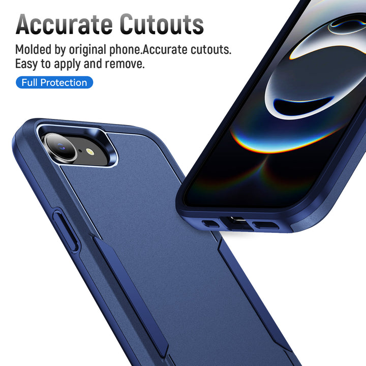 Heavy Duty Strong Armor Hybrid Trailblazer Case Cover, Shockproof, Full Body Protective, Wireless Charging - Apple iPhone 16e