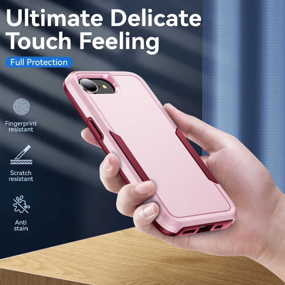 Heavy Duty Strong Armor Hybrid Trailblazer Case Cover, Shockproof, Full Body Protective, Wireless Charging - Apple iPhone 16e