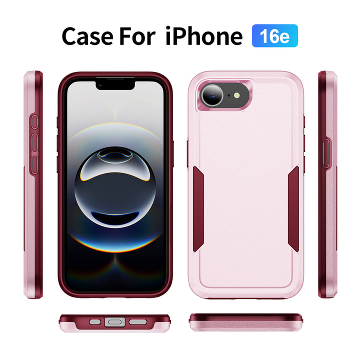 Heavy Duty Strong Armor Hybrid Trailblazer Case Cover, Shockproof, Full Body Protective, Wireless Charging - Apple iPhone 16e