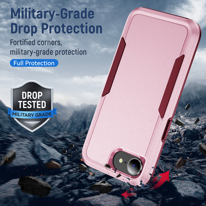 Heavy Duty Strong Armor Hybrid Trailblazer Case Cover, Shockproof, Full Body Protective, Wireless Charging - Apple iPhone 16e