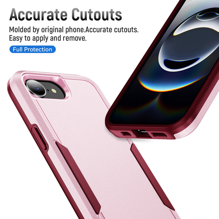 Heavy Duty Strong Armor Hybrid Trailblazer Case Cover, Shockproof, Full Body Protective, Wireless Charging - Apple iPhone 16e