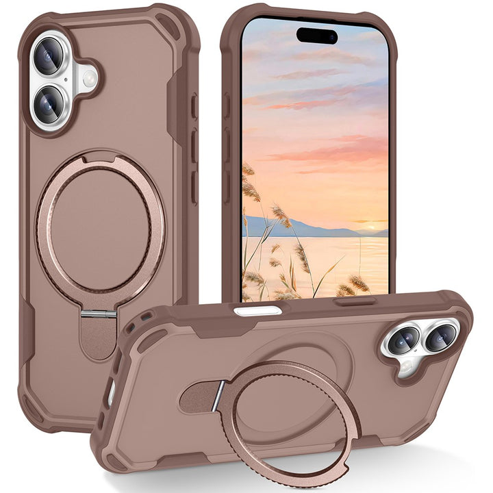Strong Grip Shockproof MagSafe Kickstand Case, Anti-Scratch Protection & Secure Grip for Apple iPhone 17 – Enhanced Drop Defense