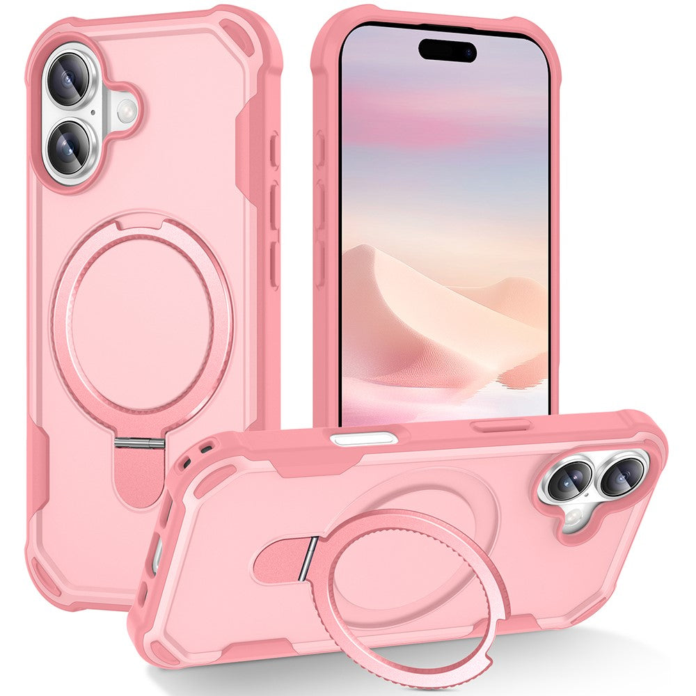 Strong Grip Shockproof MagSafe Kickstand Case, Anti-Scratch Protection & Secure Grip for Apple iPhone 17 – Enhanced Drop Defense