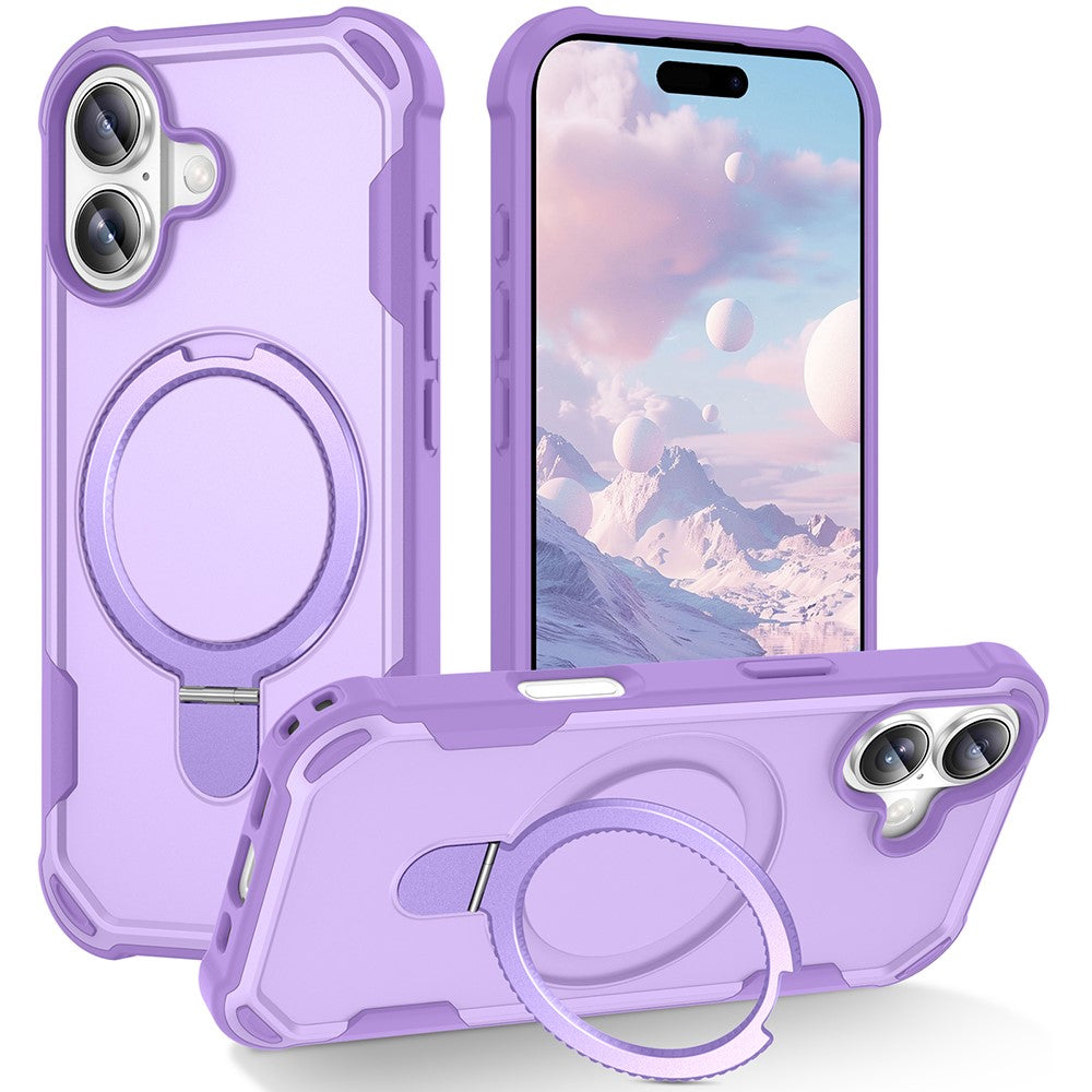 Strong Grip Shockproof MagSafe Kickstand Case, Anti-Scratch Protection & Secure Grip for Apple iPhone 17 – Enhanced Drop Defense