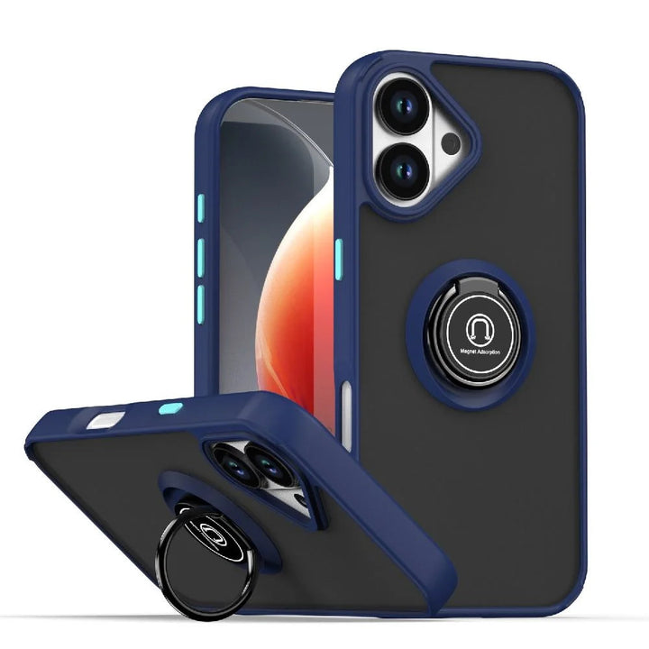 Heavy Duty Slim Hybrid Shockproof Armor Phone Case – Rugged Dual-Layer, Anti-Scratch, Easy Access, Slim Fit – For Apple iPhone 17